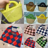 حقيبة دلو صغيرة من المنسوجة من Tropicalia Micro Bag Brown Market Market Bag Black Market Facs Technical Wool Wool Ritebor Crossbod