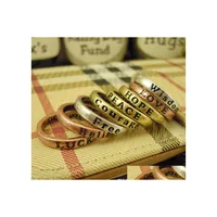 Band Rings For Women Lovely 8X Retro Midi Mid Finger Top Set Sier Rose Gold Couple Drop Delivery Jewelry Dhmct