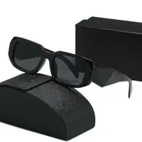 Heren Designer Zonnebril voor vrouwen Luxe zonnebril Mode Outdoor klassieke retro kleine frame bril Sport Riving Shades with Box Designer zonnebril