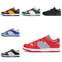 2023 Designers Dunksb Casual Shoes Sbdunk Dear Summer Lot 1 05 of 50 Collection Red Pine Orange Green University Red SB Dunkes Low White Ow the 50 TS