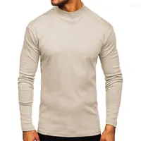 Erkek Tişörtleri Erkekler Tişörtler Sıcak Uzun Kollu Boşaltma Üstleri Canizan Kış Kıyafetleri