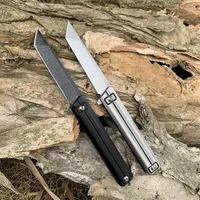 D2 steel folding knife outdoor self-defense bearing knife cold-proof sharp small blade high hardness quick opening201h