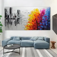 Paintings GATYZTORY Frame Abstract Picture DIY Painting By Numbers Acrylic Paint On Canvas Handpainted Oil Painitng For Living Room Arts 230206