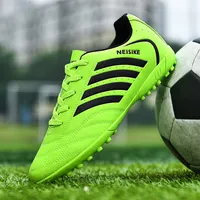 Dress Shoes Sneakers Soccer Shoes Adult Kids Sport Footwear Cleats Grass Training Football Shoes Outdoor Durable Professional Futsal Sneaker 230206