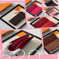 New high quality wallet Women's Wallet Zipper Bag Female Designer Wallet Purse Fashion Card Holder Pocket Long Women Bag with295s