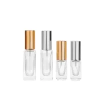 100pcs 3ML 6ML 9ML Glass Bottle Perfume Atomizer Parfum Spray Bottle Cosmetic Sample Vial Refillable Bottles