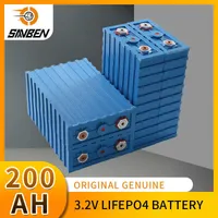 LifePO4 200AH Solar Batterie 3,2 V Lithium -Eisenphosphat Tiefzyklus 12V 24 V 48 V DIY -Zellen für elektrische Volksflüsse EV RV Golfwagen