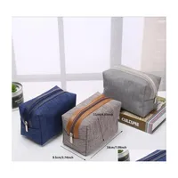 Storage Bags Wholesale Portable Travel Cosmetic Case Fashion Large Capacity Makeup Folding Wash Pouch Collapsible Bag Dbc Dh1097 Dro Dh84D