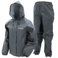 Frogg toggs Youth Pro Lite Waterproof Rain Suit Black S m