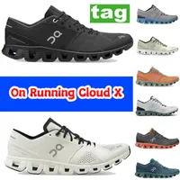 Koşu ayakkabılarında erkekler bulut x cloudprime antrenman çapraz eğitim ayakkabı hafif erkek spor ayakkabılar siyah beyaz kül alaşımı gri turuncu aloe fırtına mavi spor ayakkabı