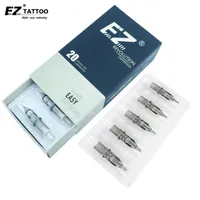 Tattoo Needles EZ Revolution Cartridge Tattoo Needles Round Liner #10 0.30mm Long Taper 5.5mm for Cartridge Tattoo Machine and Grip 20pcslot 230208