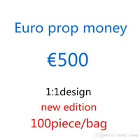 Festive & Party Supplies For Money Euro Banknotes Children's Tool Game Best Prop Copy DIY Kids 500 Learning Toys Films Video Whole Thacf