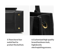 muban 68 bafelli 2022 women's Totes new handbag cat luxury leather fashion business