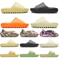 2023 New slippers in spring and summer classic slippers men women comfortable sandals luminous green grey agate black bone resin desert sand Beach Moccasins