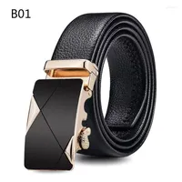 Belts Male Automatic Buckle For Men Authentic Girdle Trend Men's Ceinture Fashion Designer Women Jean Belt Long