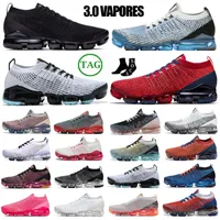Vapores Fly knit Casual Shoes airs 3.0 Triple Black White Pure Platinum Be True Oreo iron USA Astronomy Blue Red Particle Grey Chaussures Multi EVO Max Womens Trainers