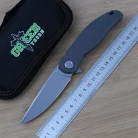 Green thorn Stellar TC4 titanium handle VG10 blade outdoor camping hunting practical folding knife EDC tool261s
