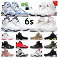 Man 6 6s Mens Basketball Shoes Sneaker Cool Grey Metallic Silver Georgetown UNC Red Oreo Electric Midnight Bordeaux Carmine Infrared Men Trainers Sports Sneakers