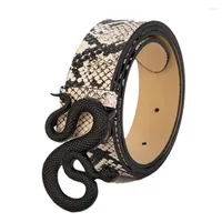 Belts 2023 Fashion Luxury Designer Brand Snake Pin Buckle Men Belt High Quality Women Leather Dress Strap For Jeans Waistband