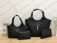 High quality shopping bag luxury leather leather plaid women's handbag designer luxury travel messenger bag ylsity