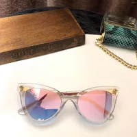 Sunglasses Women's For Summer SS077 Style Anti-Ultraviolet Retro Plate Full Frame Eyeglasses Random Box