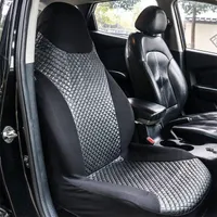 Car Seat Covers 1pc Universal PU Cover Front Singe Protector Fashion Cushion Leather Fabric