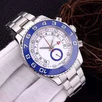 luxury watch Master II 44mm automatic mechanical men stainless steel watches no battery sweeping model 116680180R