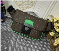 Descubry Bum Bags Belt Bag Pack Bag Bag Bag Bagque Bolso de lujo Monogramas para mujer Macassar Billetera cuadrada genuina Billetera