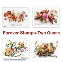 2022 POSTAID US PORSAGE اثنين من الأزهار فريست فريست من 20 مكتب البريد خدمة البريد البريدي لدعوات البريد البريدية 202204