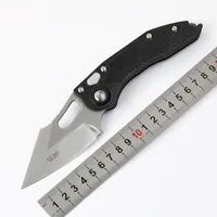 Special Offer MT Stitch Auto Tactical Folding Knife D2 Stone Wash Blade T6061 Aluminum Handle Outdoor EDC Pocket Knives EDC Gear305B