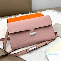 Crossbody Bag Clutch Bags Women Handbag Purse Litchee Leather Fashion Letter Clasp Silver 95 Internal Card Slot Pockets Adjustable Removable Shoulder Strap
