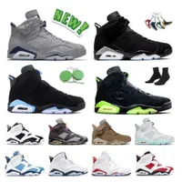 6 6s mens basketball shoes Sneaker University Blue Bordeaux electric green cactus DMP Infrared White Barely Rose hare men women sports Sneakers