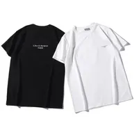 Qualit￩ sup￩rieur Varsity Pringing Mens Designer T-shirt d￩contract￩ homme t-shirt l￢che avec lettres Imprimer des manches courtes top Men de luxe T-shirt Taille S-2xl