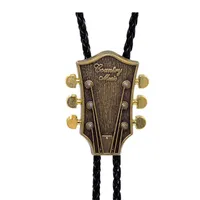 BOLO Ties Products Country Guitar Head Bolo cravatta per uomini e donne American Western Cowboy Bolo cravatta 230209
