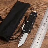 MT Mini D2 Blade Automatic Knives UT70 UT85 UT-70 UT-85 Out Out Out Out Aluminium Handle Pocket Utility Tools EDC Tools Gife Knife Camping H200X