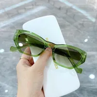 Sunglasses Cat Eye Women Fashion Small Frame Design Sun Glasses Female Brand Designer Candy Colors Gradient