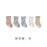 Kids Socks Baby Socks Autumn Infant Anti-Slip Printed Socks 0-5Y Children's Socks 230209