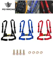 2quot Universal 4PT 4 Point Racing Seat Belt Safety Harness For Racing SeatGokart Seat BlackBlueRed PQYSHS013866240