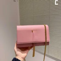 Kate Satchel Purse Yslbag Flap Designer Lourent Chain Brand Siant Tassel Handbag Flip Paris Shoulder Luxury Classic Bag Women's Trendy BKEX