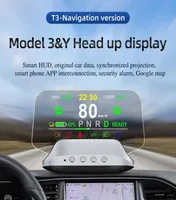 Carro de est￩reo 3D multifuncional HUD para Tesla Modelo 3 Modelo Y 20192021 Cabe￧a da bateria Display STATUMA DE STATUMA DE POWER SISTEMA1063481
