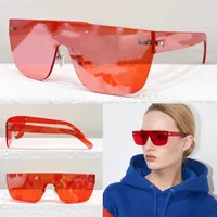 Yeni sporlar büyük çerçeve güneşli düz tepe maske şeklindeki kadınlar erkek toptan maskesi büyük çerçeve açık lensli gözlük Z0985U tasarımcısı kare sunglasse