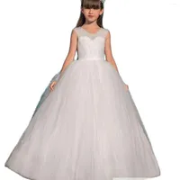 Girl Dresses Princess Child Beach Wedding Gown Style Pageant Dress Special Ocassion With Sweetheart For Girls Aged 2-13 Years