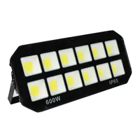 Flood Lights 200W 400W 600W Cold White 6500K LED Floodlights Outdoor Lighting Wall Lamps Waterproof IP65 AC85-265V Crestech