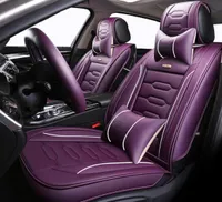 Couverture complète des sièges automobiles EcoLeather Covers PU en cuir PU Seat d'auto pour infinti QX30 QX50EX QX60JX QX70FX QX80 QX561016252
