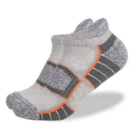 Sports Socks 6 Pairs Ankle Ergonomic Design Non-Slip Breathable Cotton Elastic Wrinkle-Resistant Running For Outdoor