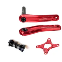 Vélos roues libres roues roues ultraliers Fovno Mountain Bicycle Crank 104BCD Turn Gxp Universal Crank 230209