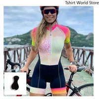 Racing Sets Manufactory Wholesale Women Triathlon Suit Sublimation Cycling Wear Customized Sublimated