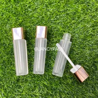 Storage Bottles 5ML DIY Plastic Make Up Lip Gloss Containers Bottle Refillable Soft Lipgloss Tube Glaze Container