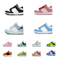 Unc Kids Casual Shoes Girls Boys Baby Toddler Running Basketball Shoes Jumpman Dunks Luxury Sp￤dbarn M￤rke Kid Black Children Boy and Gril Sport Athletics Sneakers