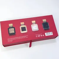Luxury Woman Masion Baccarat 540 Parfym Present Set 4st 30 ml Rouge Extrait de Parfum Men Women doft l￥ngvarig lukt med presentbox Kit Fast Ship